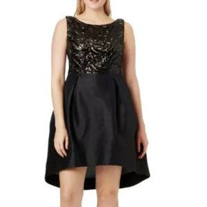 VEUC Monique Lhuillier Formal High Low Embellished Dress